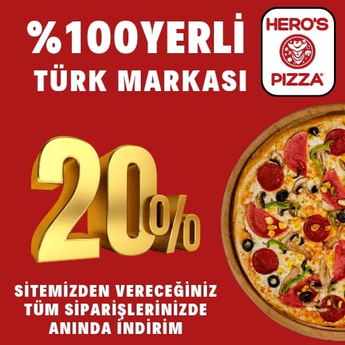 Her siparişinizde %20 İndirim hediye.