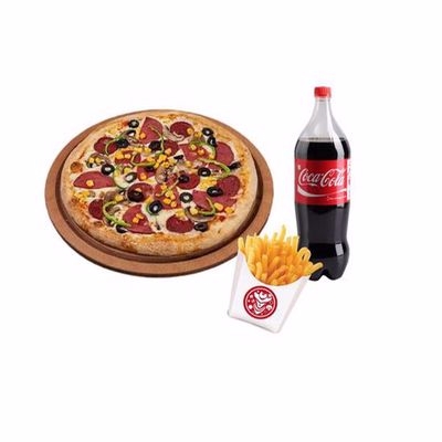 Kallavi Pizza (Büyük) Menü
