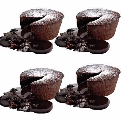 4lü Çikolatalı Sufle