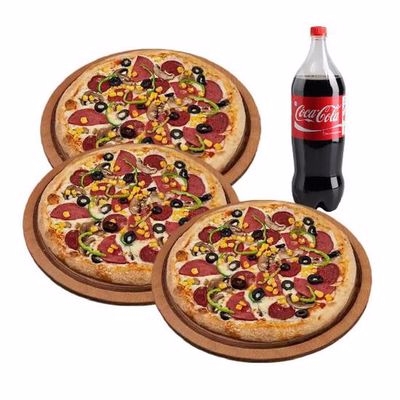 3lü Karışık Pizza (Orta) Menü