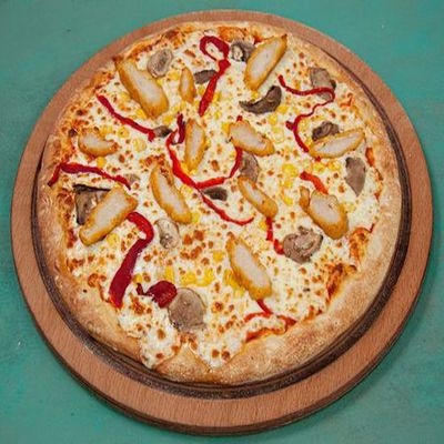 Tavuklu Pizza (Büyük)