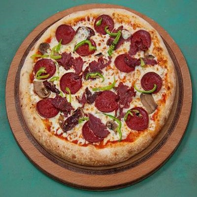 Pastırmalı Pizza (Orta)